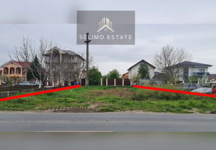 Teren de închiriat – 1.400 mp – Dragomirești Deal 